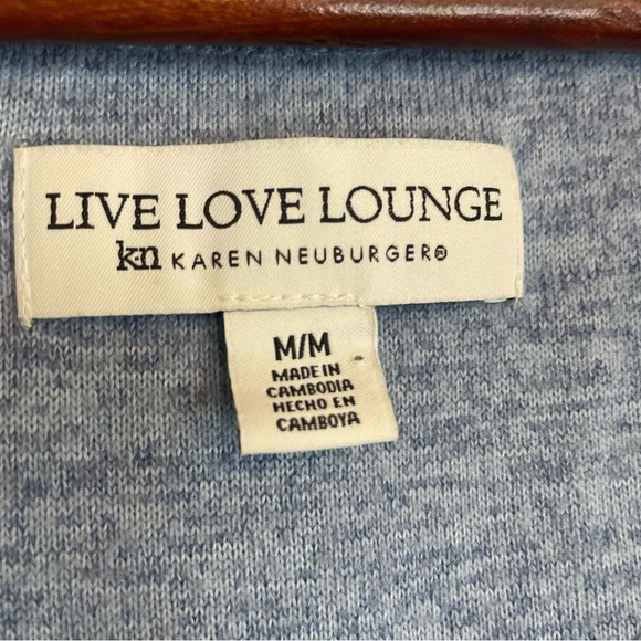 KAREN NEUBURGER Women’s Blue Gray Soft Tank Top Size Medium - Picture 4 of 9